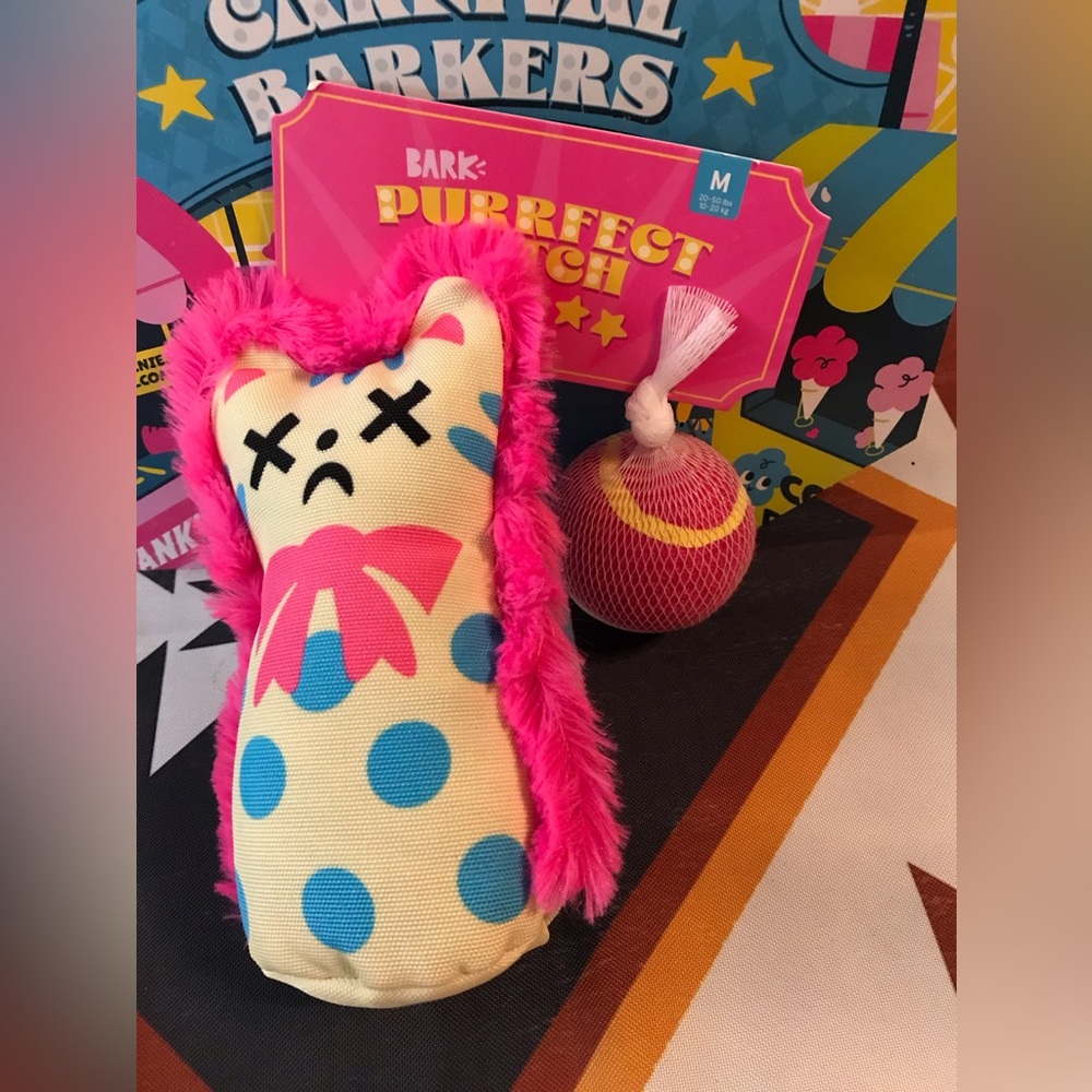 🆕 3/for $20 in a BUNDLE - Bark Purrfect Pitch multi-part dog squeaker toys